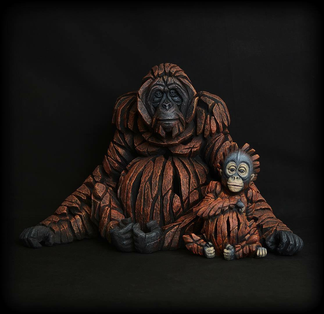 Orangutan (Adult) by Edge Sculpture-Sculpture-The Acorn Gallery