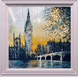 Golden Opportunities (London) Original on Aluminium by Nigel Cooke *SOLD*
