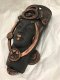 Kali Original Steampunk Sculpture by Lucinda Brown-Original Art-The Acorn Gallery