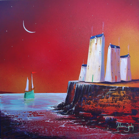 Edge Of The World Original by Adam Barsby *SOLD*