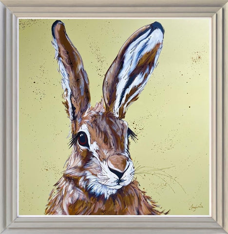 Handsome Hopper - Hare ORIGINAL by Amy Louise