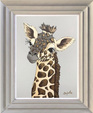 Giles (Giraffe) Original by Amy Louise *SOLD*-Original Art-Amy Louise-artist-The Acorn Gallery