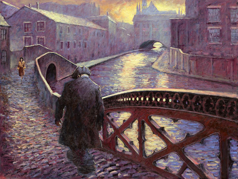 Along The Canal by Alexander Millar