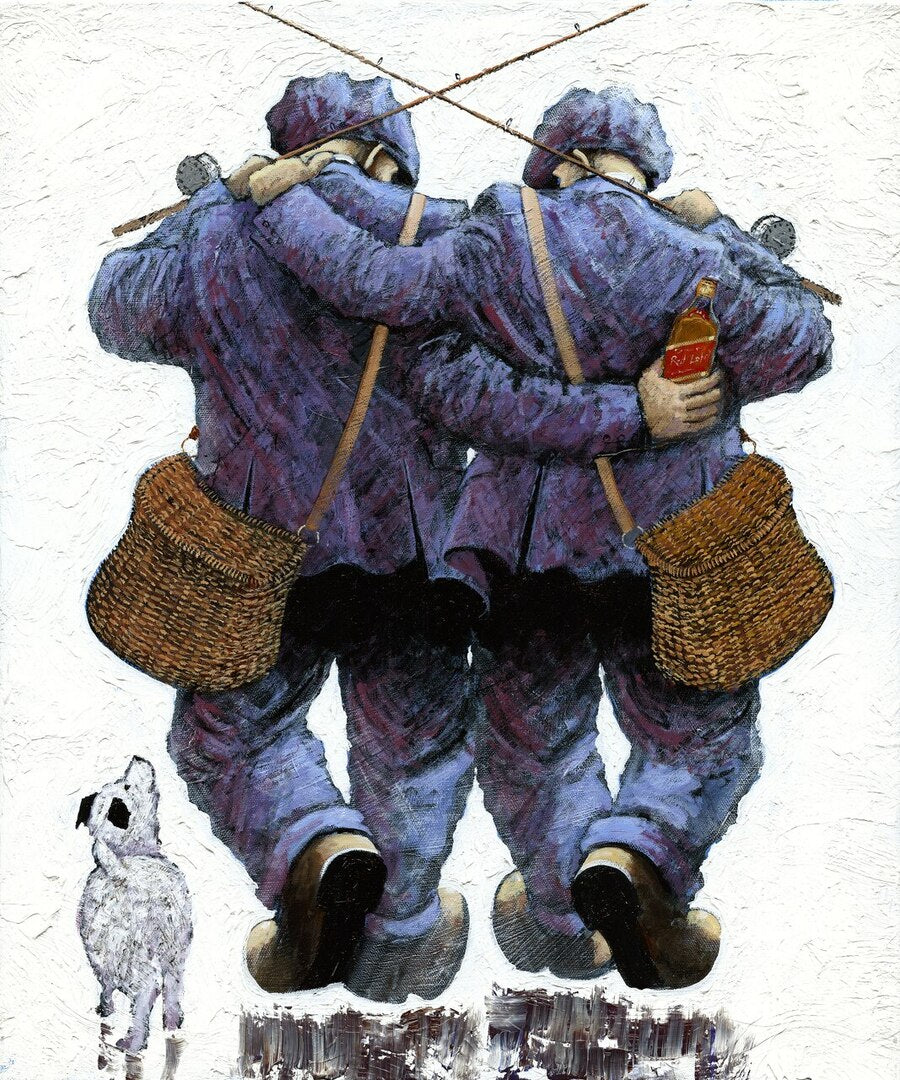 Alexander Millar Couldnae Catch A Cold Paper Print - The Acorn Gallery, Pocklington