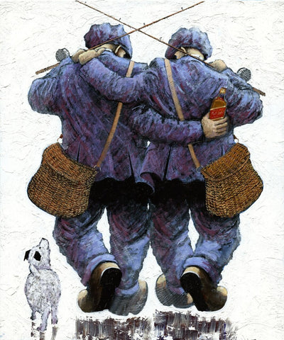 Couldnae Catch A Cold by Alexander Millar-Limited Edition Print-The Acorn Gallery