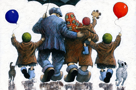 Alexander Millar Family Paper Print - The Acorn Gallery, Pocklington