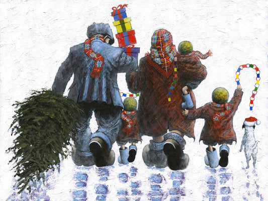 Alexander Millar Its Christmas Time Paper Print - The Acorn Gallery, Pocklington