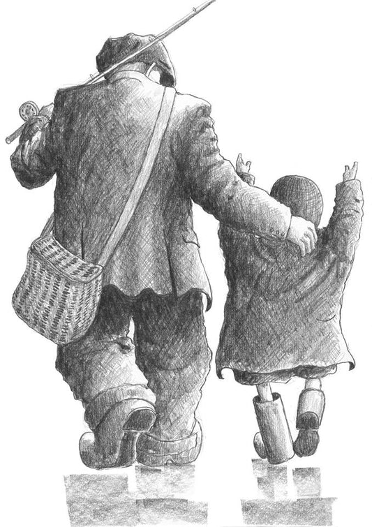 Alexander Millar The One That Got Away Sketch - The Acorn Gallery, Pocklington