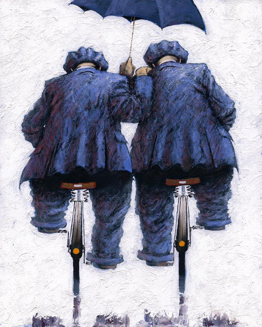 Alexander Millar Under My Umbrella Paper Print - The Acorn Gallery, Pocklington