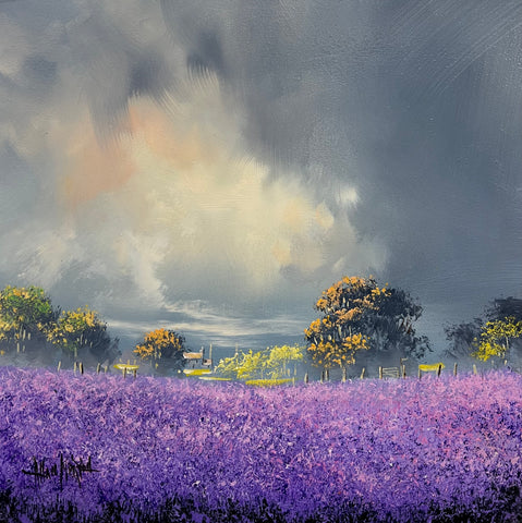 Lavender Glory Original by Allan Morgan *NEW*-Original Art-The Acorn Gallery
