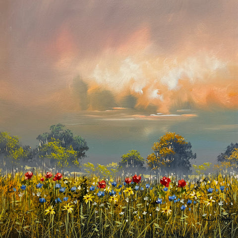 Poppies ORIGINAL by Allan Morgan *SOLD*