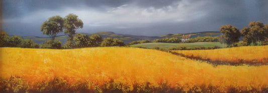 Allan Morgan Fields Of Gold IX Original - The Acorn Gallery, Pocklington