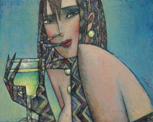 Andrei Protsouk Reisling Original - The Acorn Gallery, Pocklington