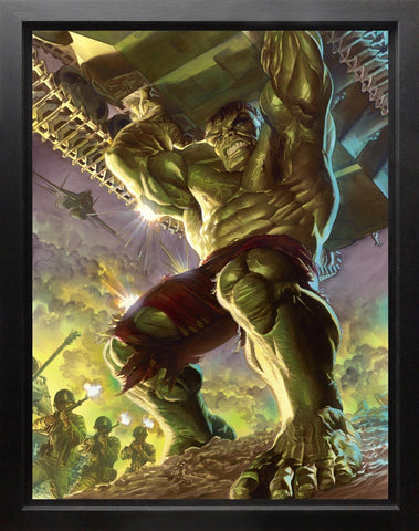 Immortal Hulk Canvas Deluxe by Alex Ross