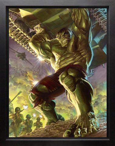 Immortal Hulk Canvas by Alex Ross