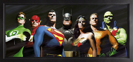 Original Seven Canvas Deluxe by Alex Ross