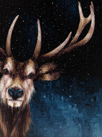 Cernunnos, The Horned One by Amanda Stratford-Limited Edition Print-The Acorn Gallery