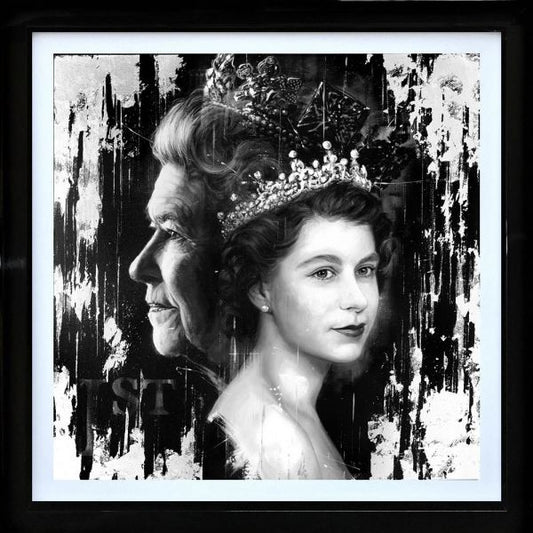 Ben Jeffery HRH Deluxe Hand Embellished Canvas - The Acorn Gallery, Pocklington