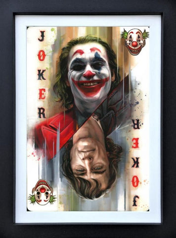 Joker (Arthur Fleck) Canvas by Ben Jeffery