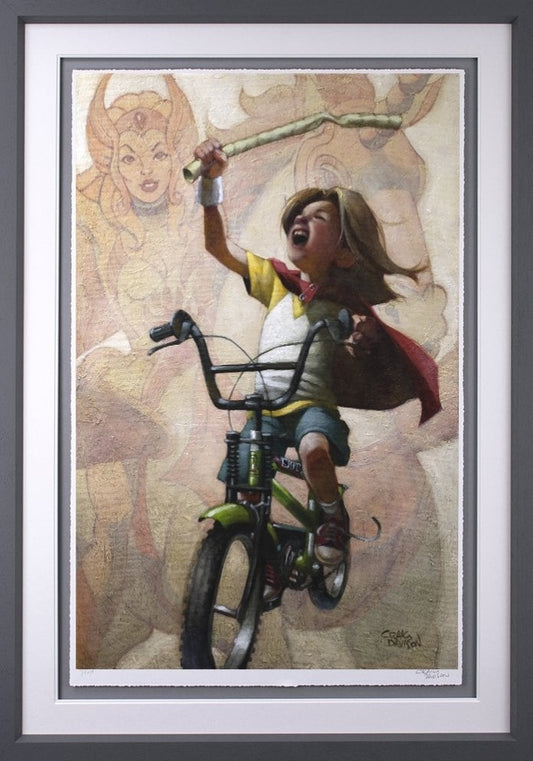 Fly Swift Wind, Fly Paper Print by Craig Davison