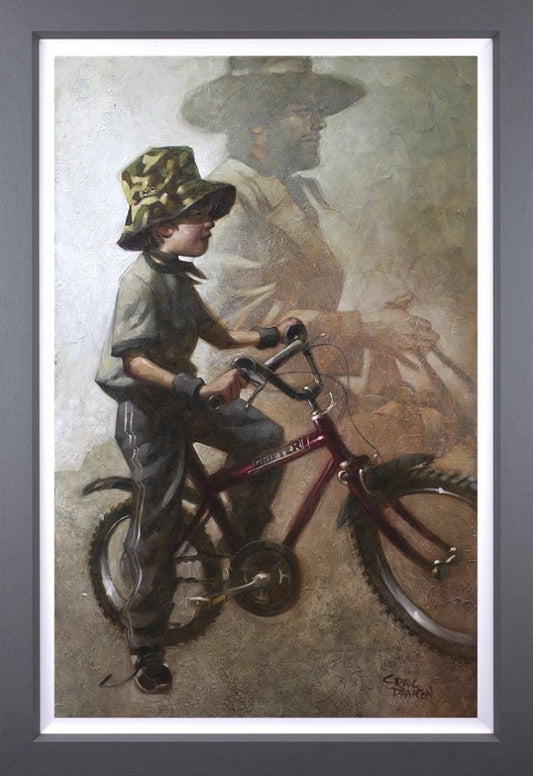 High Plains Grifter Hand Embellished Canvas by Craig Davison