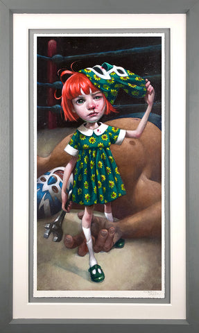 Luck Loves The Fearless Paper Print by Craig Davison