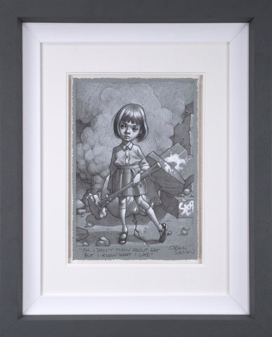 Oh, I don't Know About Art, But I Know What I Like Sketch by Craig Davison
