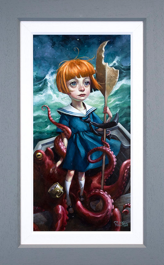 The Best Destinations Have The Hardest Journeys Hand Embellished Canvas by Craig Davison