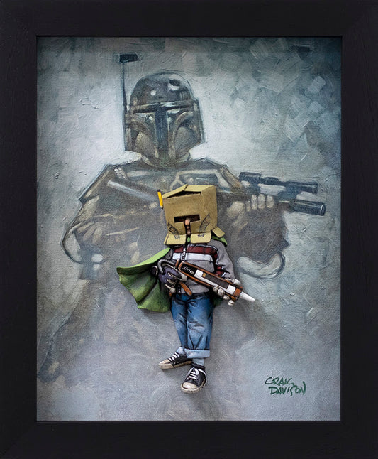 Thinking Inside The Box (Boba Fett) by Craig Davison *SOLD-OUT*