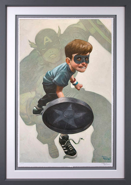 American Dream Paper Print by Craig Davison