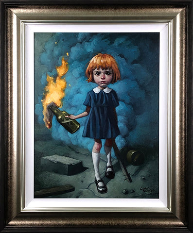And I'm Never Going To Dance To A Different Song Hand Embellished Canvas by Craig Davison