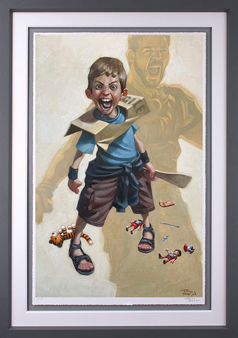 Are You Not Entertained? Paper Print by Craig Davison