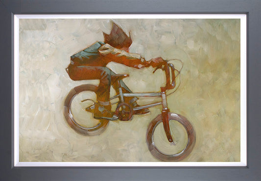 Big Air Hand Embellished Canvas by Craig Davison