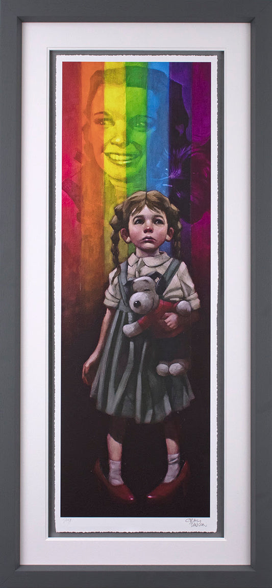 Birds Fly Over The Rainbow Paper Print by Craig Davison