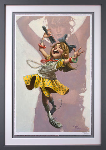Get Into The Groove Paper Print by Craig Davison