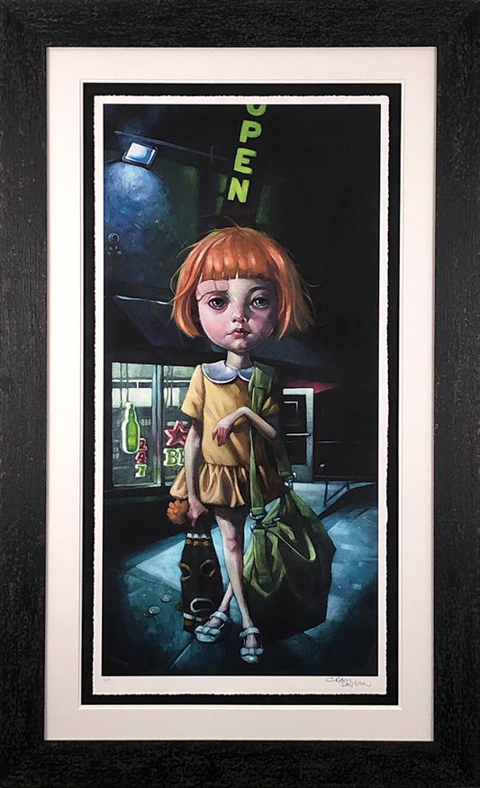 How Far Can Too Far Go...? Paper Print by Craig Davison