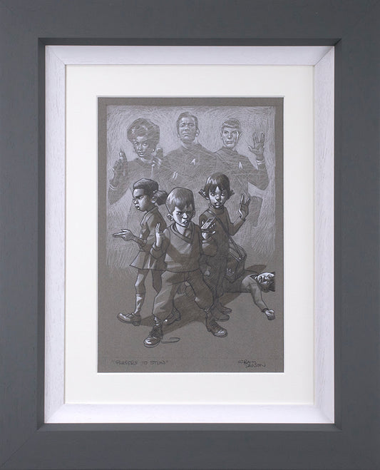 Phasers To Stun (Star Trek) Sketch by Craig Davison