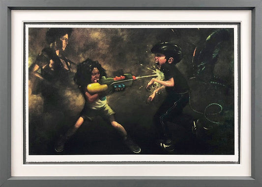 Craig Davison Ripley's Game Aliens Paper Print - The Acorn Gallery, Pocklington