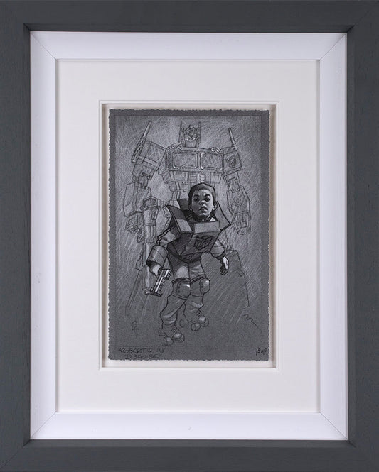 Craig Davison Robert's In Disguise Sketch - The Acorn Gallery, Pocklington