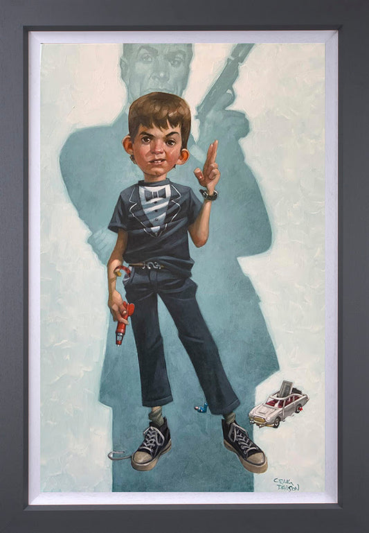 Thunder Paul Hand Embellished Canvas by Craig Davison