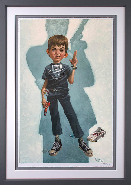 Thunder Paul Paper Print by Craig Davison