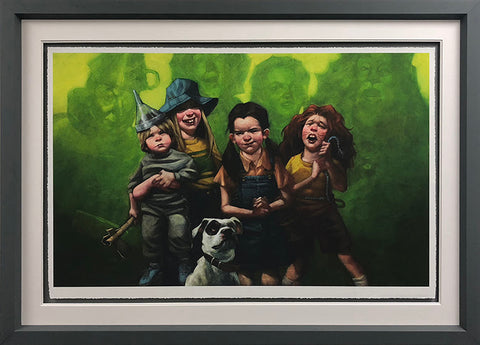 We're Off To See The Wizard Of Oz (Wizard Of Oz) Paper Print by Craig Davison
