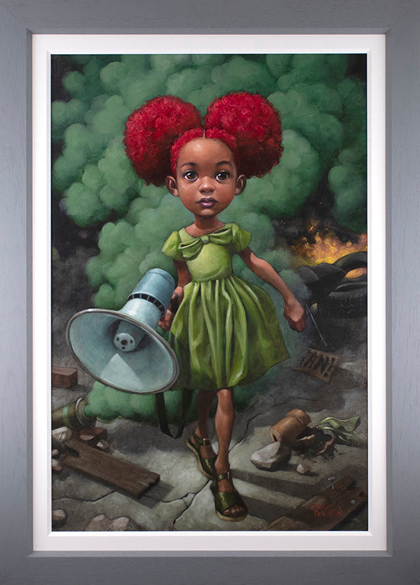 Craig Davison Won't You Help To Sing? Hand Embellished Canvas - The Acorn Gallery, Pocklington