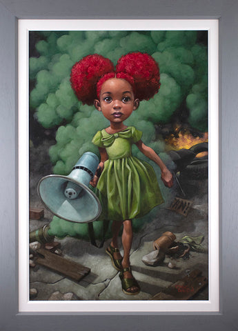Won't You Help To Sing? Hand Embellished Canvas by Craig Davison