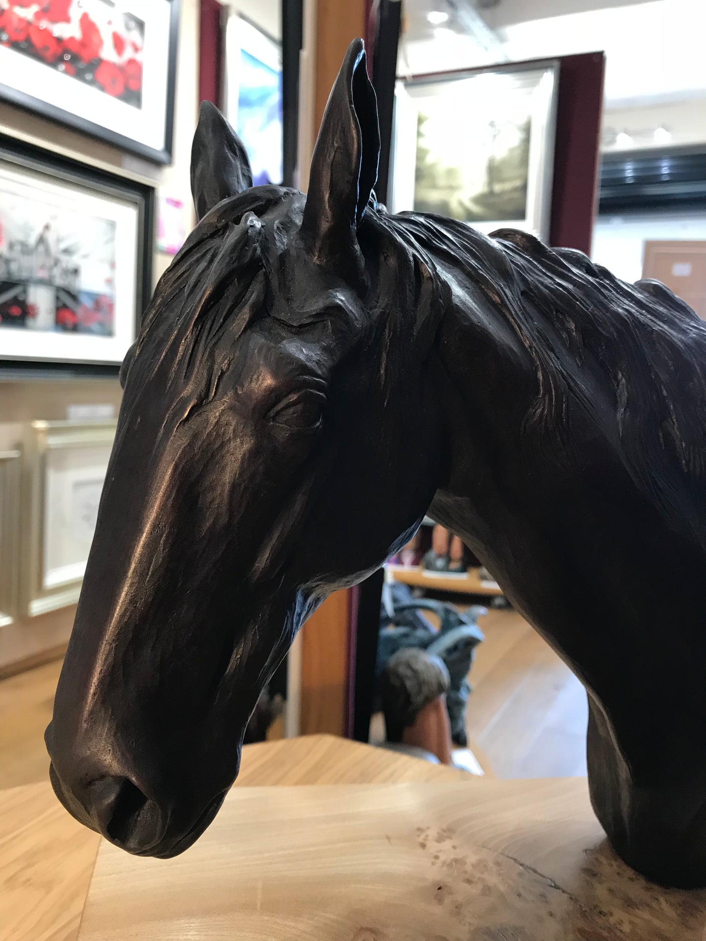 Joseph Hayton Wisdom Bronze Sculpture - The Acorn Gallery, Pocklington