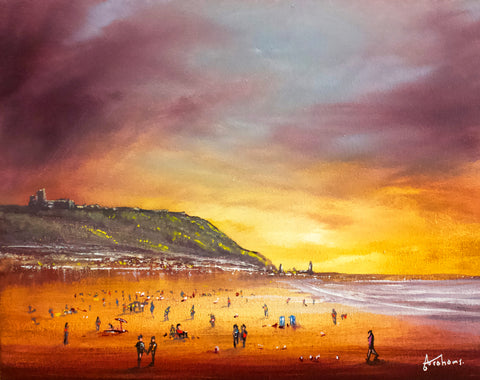 We're Off To Scarborough Beach Original by Danny Abrahams *SOLD*