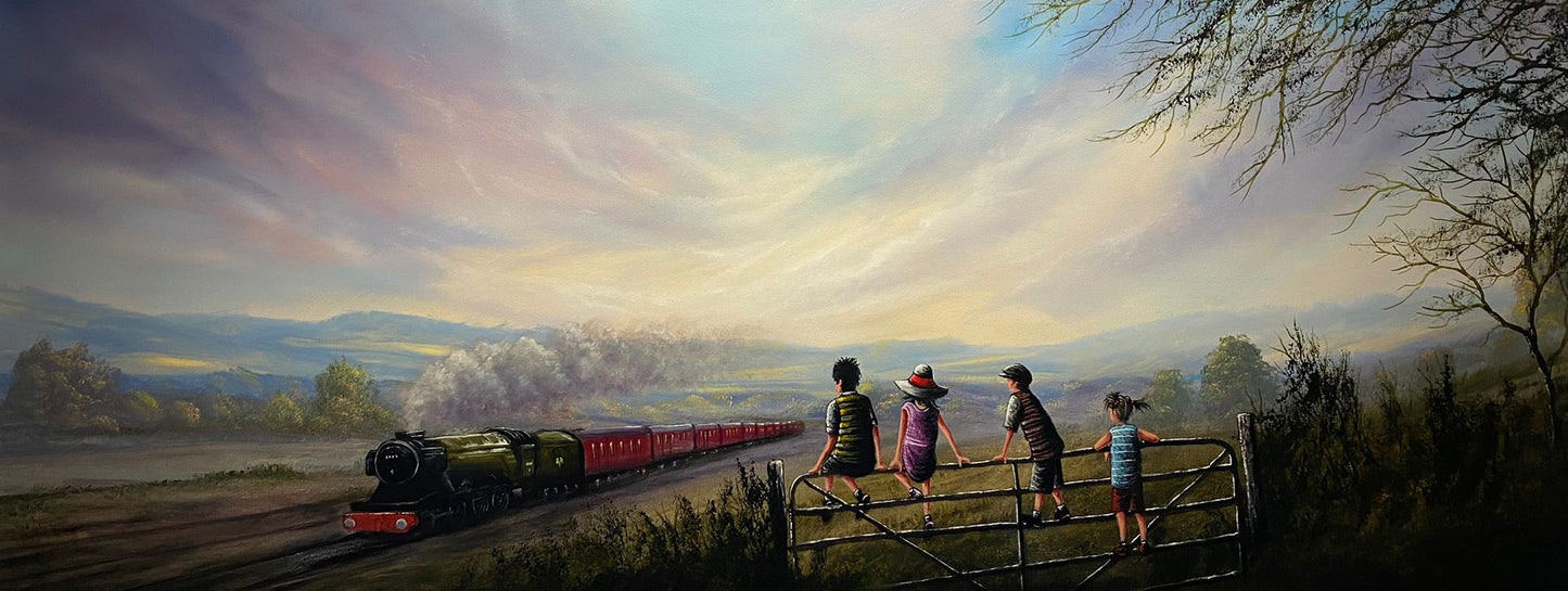 Danny Abrahams All Tracks Lead To New Adventures - The Acorn Gallery, Pocklington