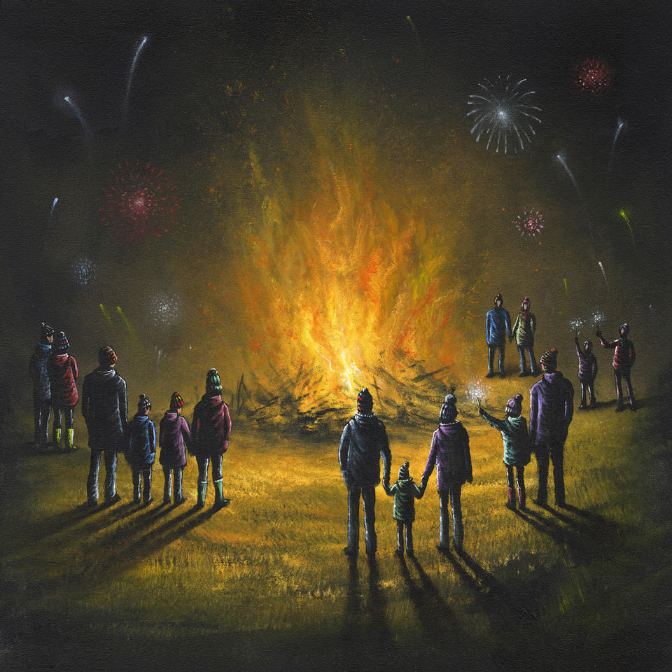 Danny Abrahams Bonfire Toffee - The Acorn Gallery, Pocklington