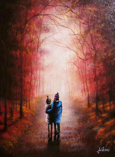 Danny Abrahams Crazy Little Things Called Love Original - The Acorn Gallery, Pocklington 