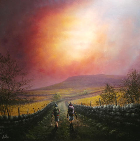 Exploring The Dales Original by Danny Abrahams *SOLD*